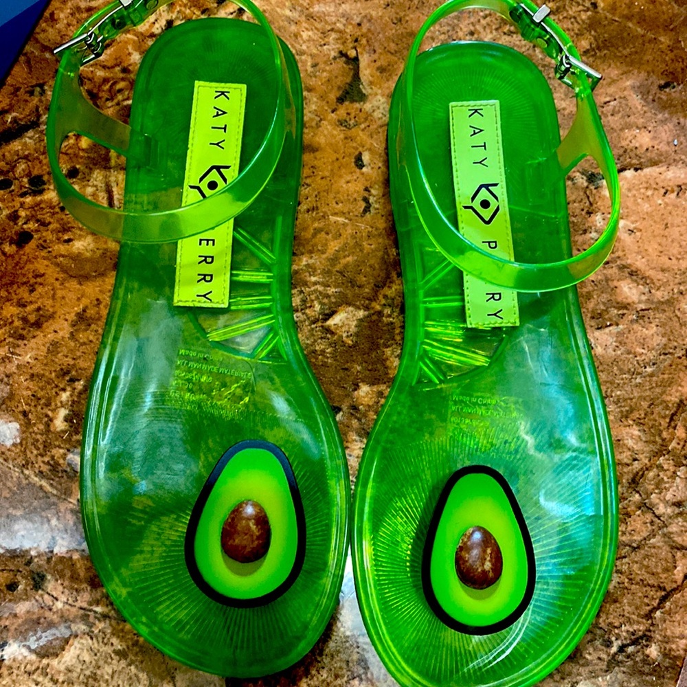 Katy Perry Geli Avocado sandals